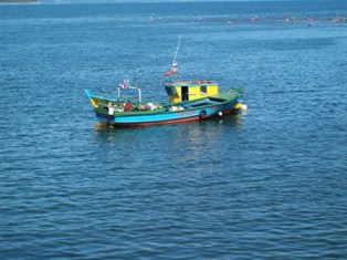Boot im Hafen